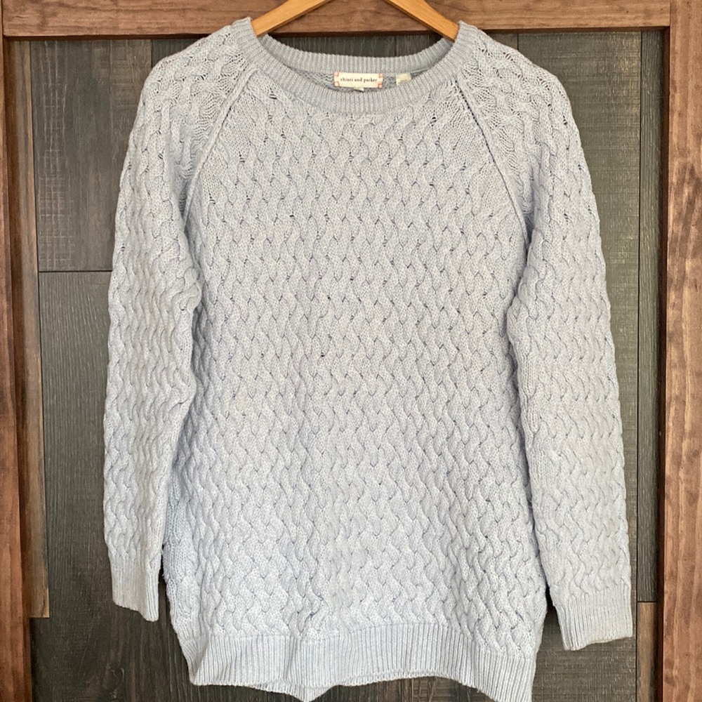 Chinti & Parker Cable Knit Fisherman Sweater